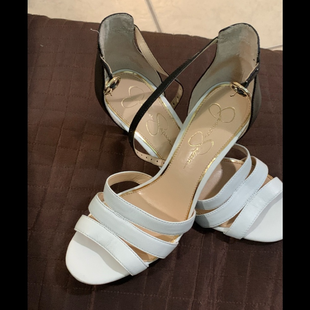 Jessica Simpson 8.5 New Ankle Strap Heels. A6